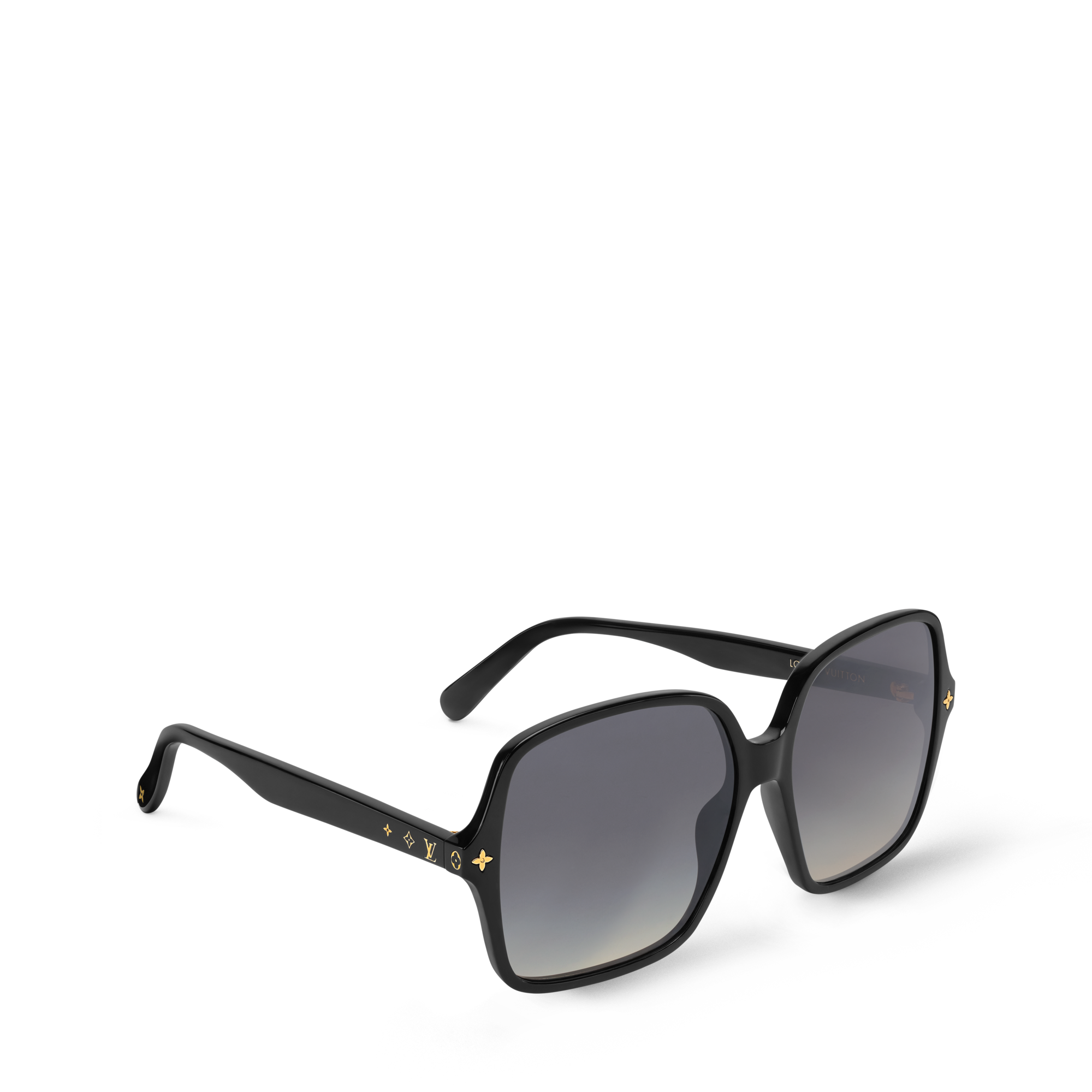 My Monogram Fame Rectangle Sunglasses - Luxury S00 Black | LOUIS